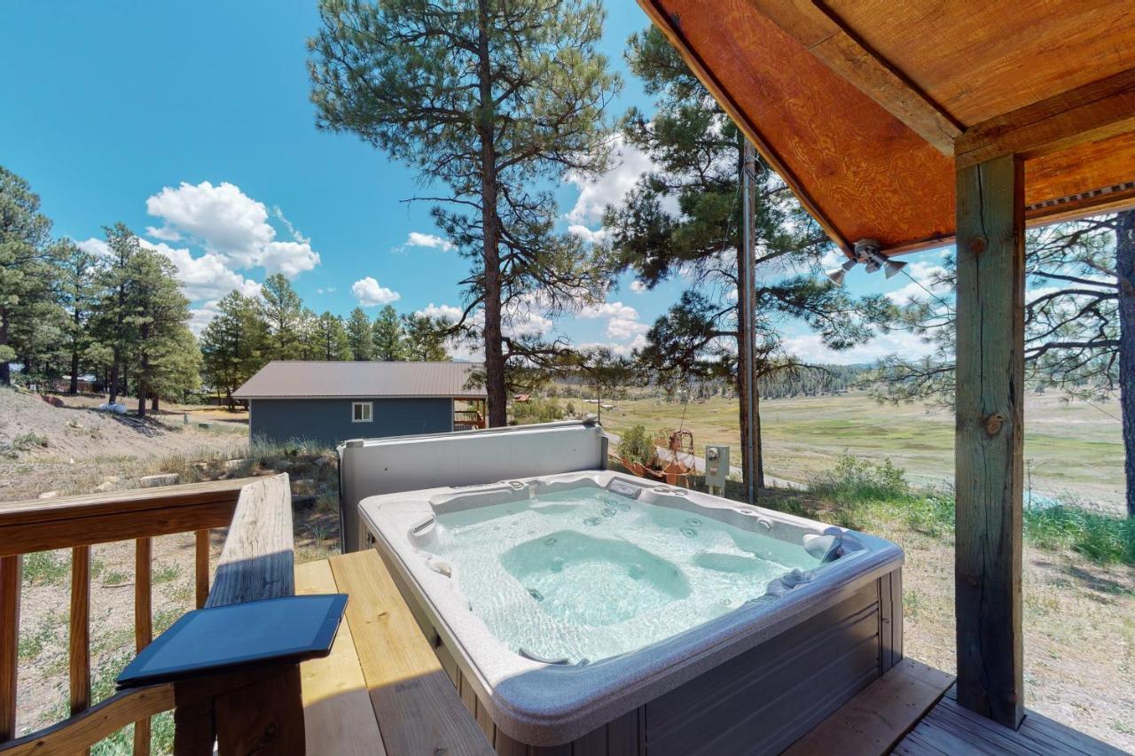 Split Pine Cabin Pagosa Springs Esterno foto